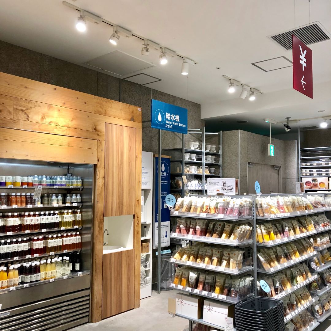 【ららぽーと富士見】無印良品本川越ぺぺで給水しました。 ｜ 無印良品